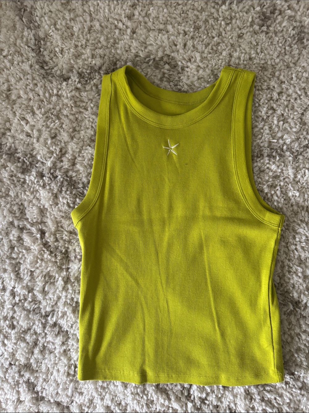 Lime tank top